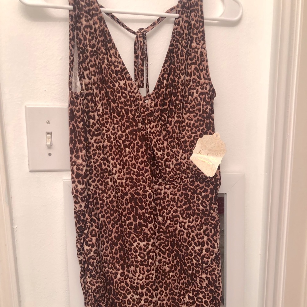 NWT ALTARD STATE CHEETAH DRESS